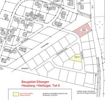 freie Bauplätze Elbergen