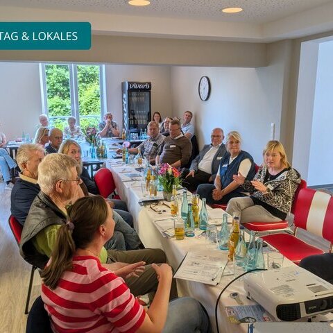 Gruppenbild Treffen 5. Pflegetisch