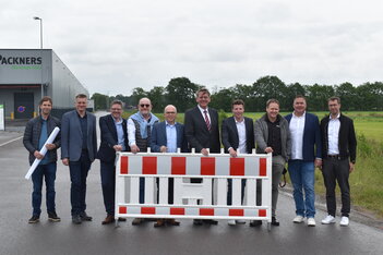 Foto Lise-Meitner-Straße offiziell eröffnet