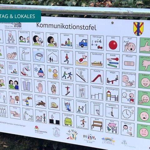 Metacom Tafel Spielplatz