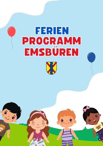 Ferien Broschüre Titelblatt (148 x 210 mm)