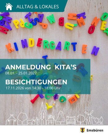 Symbolbild Kita Magnetbuchstaben