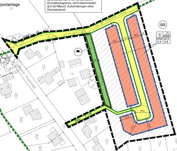 Auszug B-Plan Nr. 125 Auszug B-Plan Nr. 125