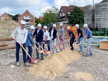 Spatenstich Emsbüren Foto Gemeinde Emsbüren