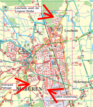 Übersicht Baugebiete Übersicht Baugebiete