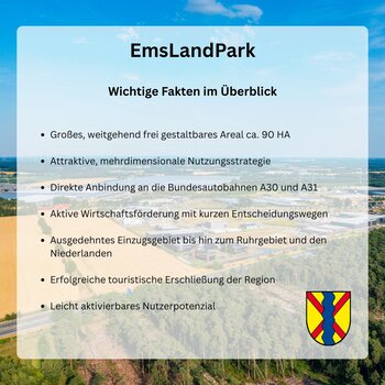 Wichtige Fakten EmsLandPark