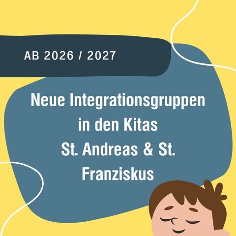 Anzeige Kita Integrationsgruppen