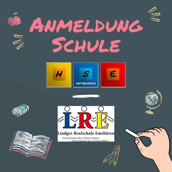 Schulanmeldung Anzeige