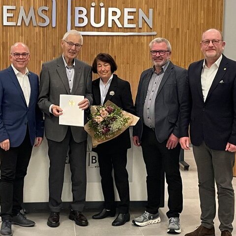 Gruppenfoto August Feldmann Gemeinderat