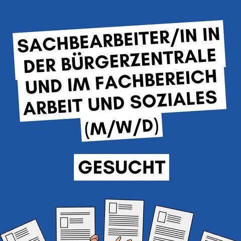 Sachbearbeiterin gesucht