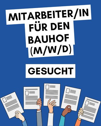 Stellenanzeige Bauhof