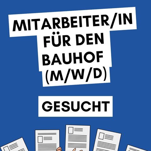 Stellenanzeige Bauhof