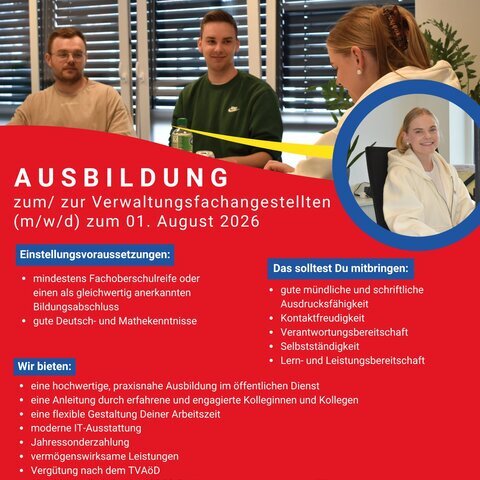 Azubi Stellenausschreibung 2026