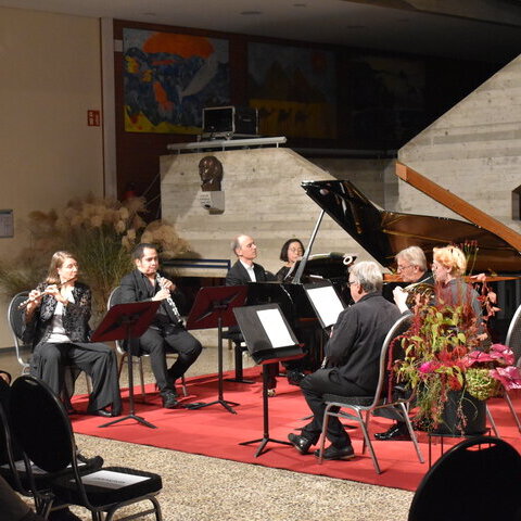 Dozierende während des Dozierendenkonzertes am 19.10.2025